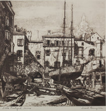 Load image into Gallery viewer, Lionel Barrymore, after. Little Boatyard, Venice. Talio Chrome. Mid XX C.
