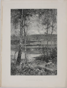 Ernest Parton, after. The Waning of the Year. Engraving by John Saddler. 1883.