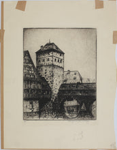 Load image into Gallery viewer, Sigmund  Lee Wolffs. Nürnberg. Etching. Five variants. Mid XX C. Available in five variants.
