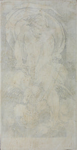 Rosso Fiorentino, after. Jacopo Caraglio, after. Jupiter. Engraving. XVI C.