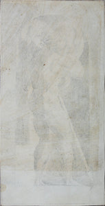Rosso Fiorentino, after. Jacopo Caraglio, after. Saturn. Engraving. XVI C.