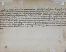 Load image into Gallery viewer, Otto van Veen, after. Civilis Separates German and Dutch Troops. Etching by Antonio Tempesta. 1611.
