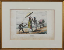 Load image into Gallery viewer, A. Géringer, after. Paléagar. Color lithograph by Jean-Henri Marlet. 1828.
