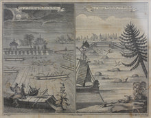 Load image into Gallery viewer, Nathaniel Parr. Way of Catching Fish and Taking Wild Ducks. Engraving. 1747.
