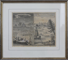 Load image into Gallery viewer, Nathaniel Parr. Way of Catching Fish and Taking Wild Ducks. Engraving. 1747.
