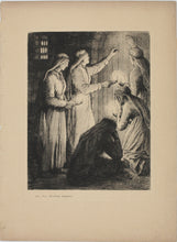 Load image into Gallery viewer, Religious and Allegorical Prints. Four engravings and two photogravure XIX C.
