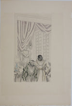 Load image into Gallery viewer, Art of Book Illustration. In the Shadow of a Vanishing World. Three Etchings/Aquatints Evoking 19th-Century European and Russian Literary Traditions. XX C.
