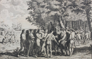 Charles White. Marina presented to Cortez. Engraving. 1778.