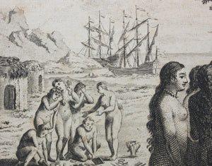 Charles White. Marina presented to Cortez. Engraving. 1778.