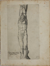 Load image into Gallery viewer, Giovanni Battista de&#39; Cavalieri. Marsyas. Engraving. 1584 - 1585.
