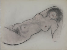 Load image into Gallery viewer, Harold Cohn, attributed to. Reclining nude. Pastel and chalk on paper. XX C.
