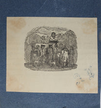 Load image into Gallery viewer, Thomas Bewick, after. An illustration to the Fable of Aesop &#39;The Dog and the Wolf.&#39; Wood-engraving. 1811-1823.
