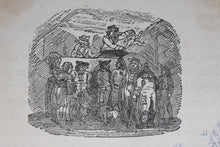 Load image into Gallery viewer, Thomas Bewick, after. An illustration to the Fable of Aesop &#39;The Dog and the Wolf.&#39; Wood-engraving. 1811-1823.
