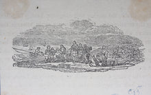 Load image into Gallery viewer, Thomas Bewick, after. An illustration to the Fable of Aesop &#39;The Two Crabs.&#39; Wood-engravings. 1811-1823.
