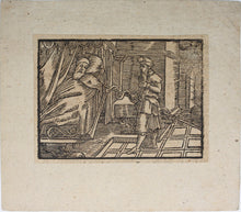 Load image into Gallery viewer, Virgilius Solis, after. Asclepius. Woodcut. XVI C.
