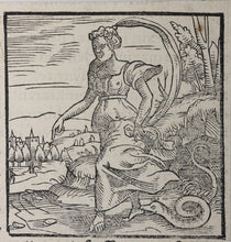 Load image into Gallery viewer, Italian School XVI C. Eurydice. Woodcut.
