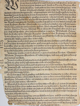 Load image into Gallery viewer, German School XVI C. Oath of fealty. 1538. Woodcut from Laienspiegel  by Ulrich Tengler.
