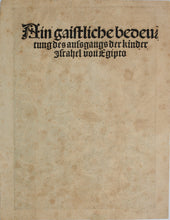 Load image into Gallery viewer, Monogrammist H.B. Exit of the children of Israel from the land of Egypt. Woodcut. 1510.
