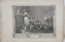 Load image into Gallery viewer, William Hogarth, after. Five engravings by Ernst Ludwig Riepenhausen from A Rake’s Progress (1) and Industry and Idleness (4).  Late XVIII–Mid XIX C.

