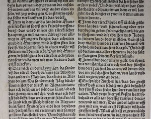 Johannes Adelphus. Die Türkisch Chronik. The Siege of Rhodes by the Ottomans, 1480. Woodcut. XVI C.