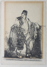 Load image into Gallery viewer, John William Winkler. The Little Turk. Etching. 1923.
