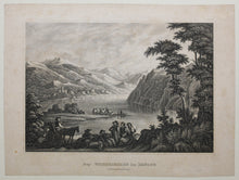 Load image into Gallery viewer, German Biedermeier steel engravings, C. Reiss and others, totally six. XIX C.
