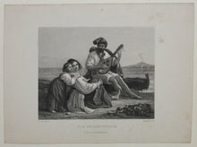 Load image into Gallery viewer, German Biedermeier steel engravings (four: Richter, Riedel, C. Reiss, Martini). XIX C.
