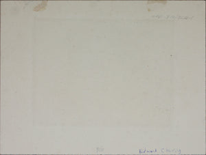 Edward Joseph Cherry. Westminster Bridge. Etching. XX C.