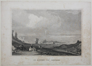 Biedermeier steel engravings. C. Reiss and others, totally four book illustrations. German School XIX C. XIX C.