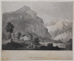 Biedermeier steel engravings. C. Reiss and others, totally four book illustrations. German School XIX C. XIX C.