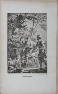 J. M. Moreau le jeune, after. Fifteen illustrations for the works of Moliere. Engravings. late XVIII C.