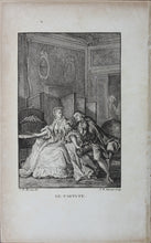 Load image into Gallery viewer, J. M. Moreau le jeune, after. Fifteen illustrations for the works of Moliere. Engravings. late XVIII C.

