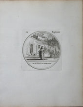 Load image into Gallery viewer, Sébastien Leclerc, after. Illustrations from a calendar of saints for every day of the year. Twenty engravings by Jan Goeree. 1730.
