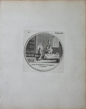Load image into Gallery viewer, Sébastien Leclerc, after. Illustrations from a calendar of saints for every day of the year. Twenty engravings by Jan Goeree. 1730.
