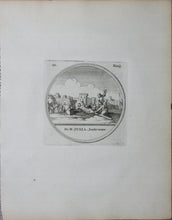 Load image into Gallery viewer, Sébastien Leclerc, after. Illustrations from a calendar of saints for every day of the year. Twenty engravings by Jan Goeree. 1730.
