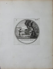 Load image into Gallery viewer, Sébastien Leclerc, after. Illustrations from a calendar of saints for every day of the year. Twenty engravings by Jan Goeree. 1730.
