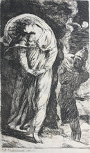 Load image into Gallery viewer, Alexander Runciman. Fingal Encounters Carbon Carglass (upright version). Etching. C. 1773.

