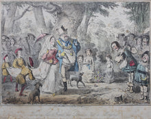 Load image into Gallery viewer, John Leech. Ullustrations from The Comic History of England by Gilbert A'Beckett. Six colored prints. C. 1850.

