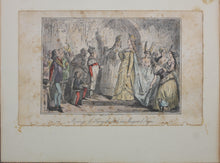 Load image into Gallery viewer, John Leech. Ullustrations from The Comic History of England by Gilbert A'Beckett. Six colored prints. C. 1850.
