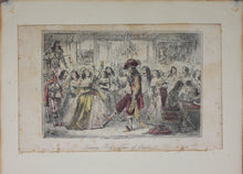 Load image into Gallery viewer, John Leech. Ullustrations from The Comic History of England by Gilbert A'Beckett. Six colored prints. C. 1850.
