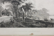 Load image into Gallery viewer, Jan Hackaert, after. Dutch Landscape. Etching by Willem Steelink (II). 1888-1891.
