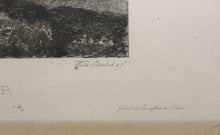 Load image into Gallery viewer, Jan Hackaert, after. Dutch Landscape. Etching by Willem Steelink (II). 1888-1891.
