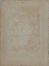 Load image into Gallery viewer, Giovanni Francesco Romanelli, after. The Striking of the Rock. Engraving by Jean Baptiste Haussard. 1742.
