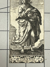 Load image into Gallery viewer, S. Ioannes. Engraving. 17th century

