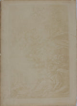 Load image into Gallery viewer, Lodovico Gimignani, after. Death of St Francis Xavier. Etching by Anne Claude Philippe de Tubières, Comte de Caylus. 1742.
