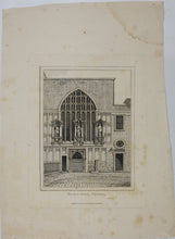 Load image into Gallery viewer, From Stone to Print-5. Flamboyant Gothic, a collection of five architectural prints. 1800–1925.
