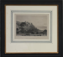 Load image into Gallery viewer, William Leighton Leitch, after. The Town and Castle of Heidelberg, Rhine. Etching by John Cousen. 1825-1880&nbsp;(circa).
