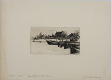 Load image into Gallery viewer, Stephen Parrish. Trenton, Winter (No. 2). Etching. 1884.
