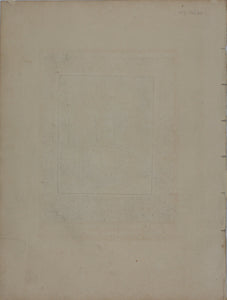 Domenico Fetti, after. Holy Face. Engraving by Charles Simonneau. 1742.