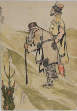 Load image into Gallery viewer, Leonid Albrecht. Russian Types. Watercolor. Early XX C.
